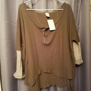 Free People, We the Free Henley S.